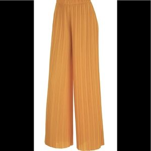 Lock and Love Womens Ankle Pleated Wide Le…
